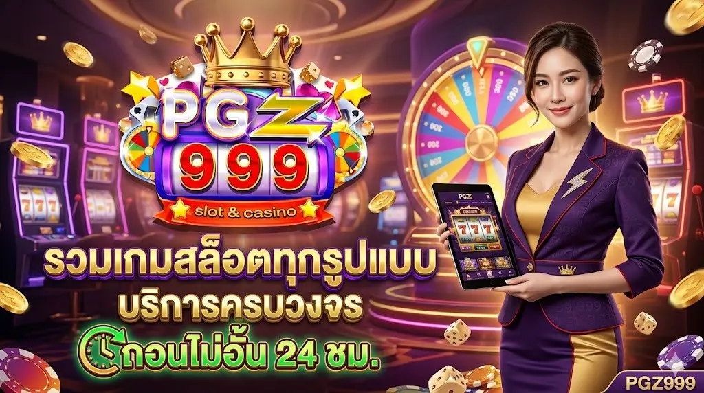 PGZ999 สล็อตเว็บตรง เล่นง่าย ระบบลื่น รองรับการใช้งานตลอดวัน